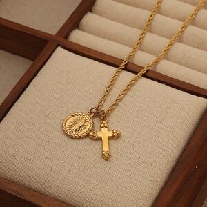 Inner Harmoni 18K Gold Plated Elegant Gold Children’s Pendant Necklace